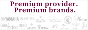 Premium provider of the premium brands. Images of brand logos.